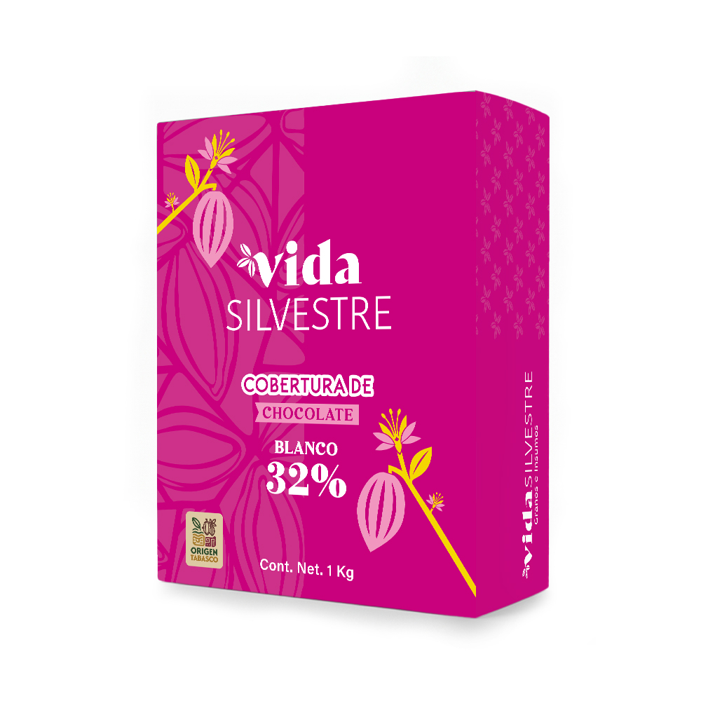 Cobertura Chocolate Blanco 32% 1 Kg